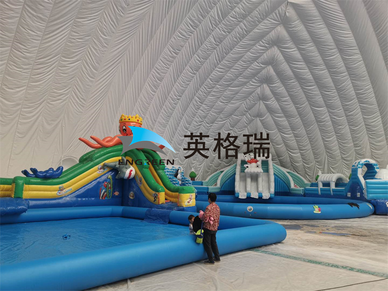 氣膜館里的室內(nèi)水上樂園你見過嗎？
