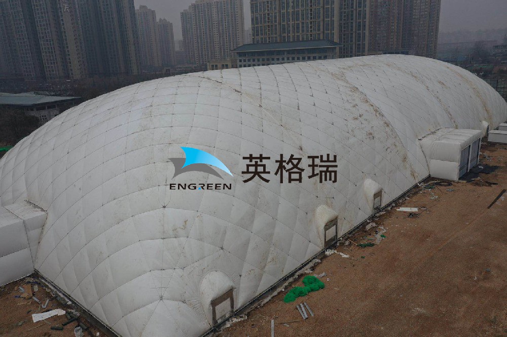 給工地“戴口罩”？基坑氣膜來守護